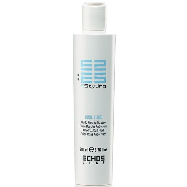 Echos Line E Styling (Anti Frizz) Curl Fluid 200ml/6.76oz- Free Starry Lip Plumping Gloss 10ml