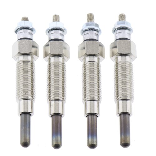 JEENDA 4PCS 15221-65510 15401-65510 15521-65512 Glow Plug for Bobcat 743 643 743B Kubota V1402 V1702 V1902