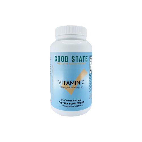 Good State Vitamin C with Rose Hips, 739, 120 Capsules, 1 Count