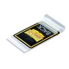 10 Packs Dragon Shield Sealable Inner Sleeve Clear Standard Size 100 ct Card Sleeves Display Case