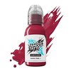 World Famous Limitless Tattoo Ink, Vegan Professional Premium Permanent Tattooing Inks, Dark Pink 1, 1 oz