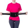 King of Kings Lower Back Brace Pain Relief with Pulley System - Lumbar Support Belt for Women and Men - Adjustable Waist Straps for Sciatica, Spinal Stenosis, Scoliosis or Herniated Disc - Small