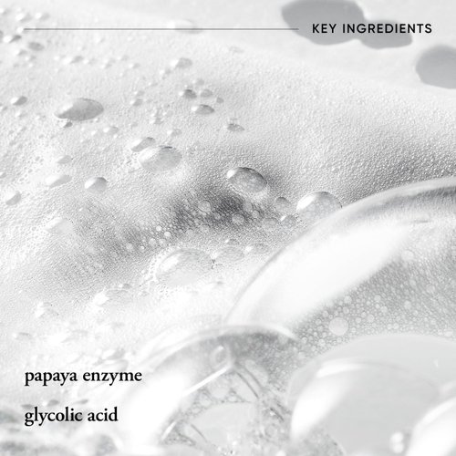 philosophy purity made simple pore purifying foam facial cleanser - with papaya enzyme & glycolic acid - foaming face wash - removes dirt and impurities from pores - 5 fl oz