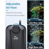 Uniclife Aquarium Air Pump Dual Outlet Fish Tank Aerator with Accessories for Up to 200 Gallon Tank