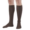 Ames Walker AW Style 166 Men's Travel 15-20 mmHg Moderate Compression Knee High Socks Brown Medium