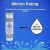 KleenWater Filters Compatible with Aqua-Pure AP117, Whirlpool WHKF-GAC and WHCF-GAC, Granular Activated Carbon Replacement Water Filter Cartridges, 4-Pack