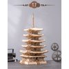 ROBOTIME 3D Puzzle Wooden Craft Kits for Adults DIY Model Building Kit Best Gift for Kids (Five-Storied Pagoda)