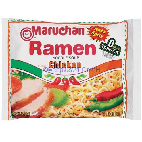 Maruchan Ramen Hot & Spicy Chicken Noodle Soup 3 oz