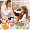Fabric Flower Bouquets Toys, DIY Craft Kits Toys for Kids - Flower Market Toy, Build Your Flower Bouquet, Arts & Crafts for 4 5 6 7 8 Year Toddler Girl, Educational Activity Preschool B-Day Gifts