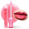 Lamel All-in-One Lip Oil - Lightweight, Tinted, Plumping, Hydrating Lip Gloss - Lip Balm for Day & Night Use, Long-Lasting Lip Stain, Lip Glow Oil, No-Sticky Gloss, Lip Plumper Tint - Peachy №401