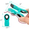 Hedameili 10 Parks Chip Clips Bread Clips Bag Clips Magnetic Clips Chip Clip Chip Clips Bag Clips Food Clips Clips for Food Packages Chip Bag Clip (10pcs Colored)