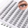 Lash Clusters DIY Lash Extensions Natural Cluster Lashes Eyelash Extensions Wispy Individual Lashes Short 9-11MM Eyelash Clusters Self Application at Home by ALICE