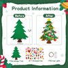 Max Fun DIY Felt Christmas Tree Set 3.2Ft with 41 Ornaments for Kids Toddlers Home Wall Hanging Felt Christmas Craft Kits Xmas Decoration Party Supplies