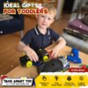 GILOBABY 26 Pieces Take Apart Toys for Boys, Racing Car with Electric Drill, Sounds & Lights, Building Stem Toys for Kids, Gifts for 3 4 5 Year Old Boys Learning Educational Toys