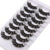 Gmagictobo False Eyelashes Fluffy Dramatic 3D Faux Mink Lashes 22MM False Lashes Pack Long Luxurious Volume Soft Strip Fake Eye Lashes 8 Pairs Multipack