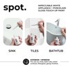 spot. Touch Up Paint for Appliance, Porcelain, Sinks, Bathtubs, Appliances, Metal Surfaces, Tiles, Ceramics, and Fiberglass, White Gloss, 1 Fl Oz