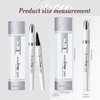 Generic Tattoo Eyebrows Waterproof,2024 New 3D Waterproof Eyebrow Pencil,Eyebrow Pencil with Micro-Fork Tip for Women,Microblading Eyebrow Pen 4 Fork Tip Tattoo Pencil, (Dark brown)
