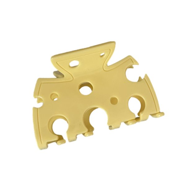 Cheese Hair Clip,Acetate Claw Clips,Hair Clips for Women,Yellow