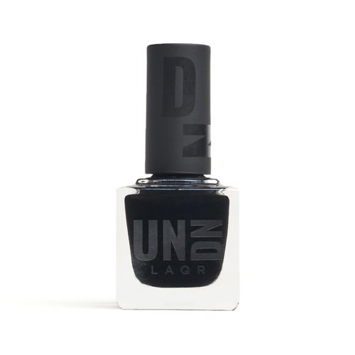UN/DN Vegan Nail Polish - Depressionist - Black Nail Polish - Fingernail Polish for Women and Men - Long Lasting, Cruelty Free - 0.5 oz