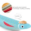 WONOWPA 4Pcs Catnip Toy, Plush Cat Toys with Jingly Bell, Bite Resistant Chew Toys, Catnip Filled Cartoon Cat Teething Chew Toy for All Cats