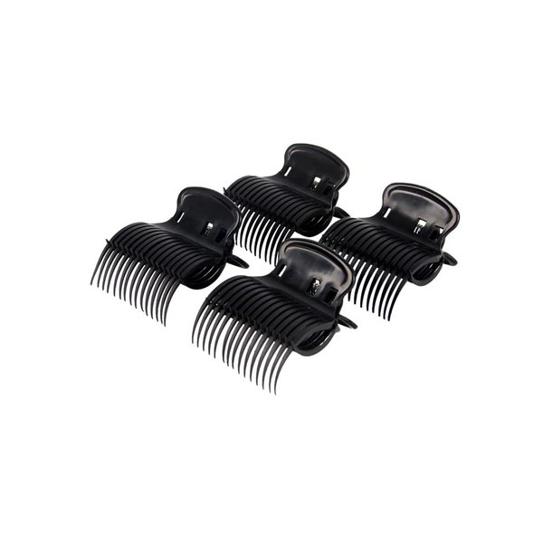 ccHuDE 12 Pcs Plastic Hair Curler Claw Clips Hot Roller Clips Hair Rollers Holding Clips Replacement Hair Section Styling for Women Girls