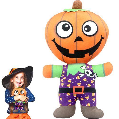 DBPBToU Small Stuffed Animals 8-inch, Stuffed Animals for Kids, Soft Stuffed Animal Stuff for Kids, Birthday Party Favors School Prizes (Pumpkin Man)
