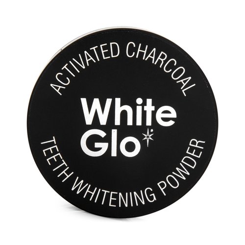 White Glo Activated Charcoal Teeth Whitening Powder, Highly Absorbent to Clean Deep Stains and Discolouration, Fresh Mint Flavour