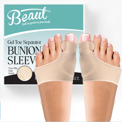 Bunion Corrector and Orthopedic Hallux Valgus Relief Splint Gel Bunion Pads Sleeves Brace – Toe Stretcher Bunion Guard for Men and Women Toe Spacer, Toe Separator, Toe Spreader – Bunion Protector