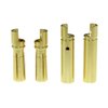 20 Pair Amass 4.0mm Thick Gold Bullet Connector Banana Plug Gold Plated for ESC Battery
