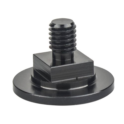 3mirrors Welding Hood (Pipeliner) Helmet Fasteners Headgear Replacement Parts Accessories Screws Flip Hood Aluminum - 1 Pair (Black Anodized Knurled)