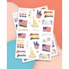 xo, Fetti Fourth of July Decorations Tattoos - 34 styles | Red White and Blue Party Supplies, 4th of July, USA Flag, Memorial Day, Independence Day, Labor Day