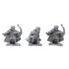 IRON WIND METALS 3 Piece 3-Stage Halfling Thief Set - 100% Lead-Free Pewter - Classic Fantasy Miniatures for 28mm Table Top Games - Made in USA - RAL Partha Miniatures
