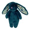 Pet Lou Floppy Rabbit, 13-inch Height, Navy Blue, Super Soft, Animal Plush Toys