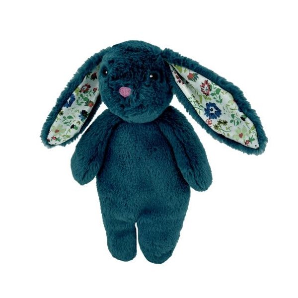Pet Lou Floppy Rabbit, 13-inch Height, Navy Blue, Super Soft, Animal Plush Toys