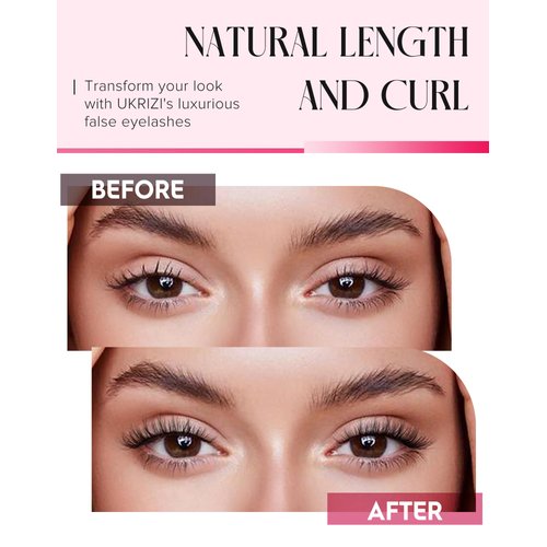 Natural Lashes Mink Natural Eyelashes False Eyelashes Natural Look False Lashes Wispy Eye Lashes Cat Eyelashes Fake Lashes KD02