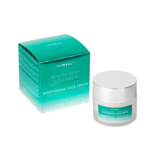 Jean Pierre Skip The Spa Magnesium + Collagen Moisturizing Face Cream, Ultra-Hydrating and Firming Formula - Hydrating Collagen Face Cream, Magnesium Moisturizer (50 ml/1.7 fl.oz)