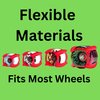 Skateboard Wheels Accessories for Learning Tricks Fast - Cool Stocking Stuffers for Teenage Boys Gift Ideas. Coolest 2023 Men Girls Teen 8-12 Ages 14 and up 10 11 15 Patinetas (Red)