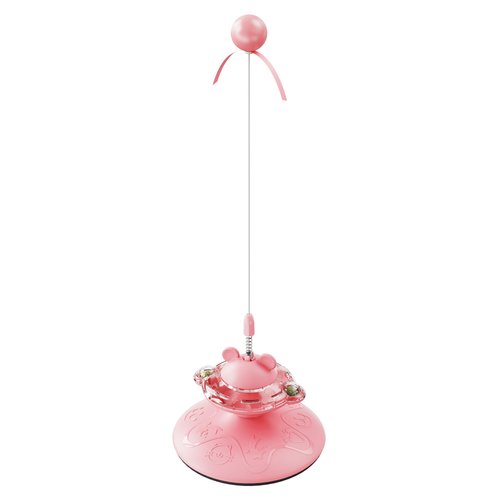 HYCNPTD Catnip Ball Interactive Cat Toy Pet Supply Turntable Slow Feeder Cats Bowl Indoor Teasing Stick Toys