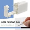 Rayyl Nose Piercing Gun Kit - 24Pcs Disposable Nose Piercing Gun with built-in Nose Stud Nose Piercing Kit for Piercing Supplies Nose Piercing Kit Piercing Tool