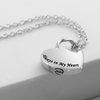 3 Pack Cremation Jewelry for Ashes Heart Urn Necklaces for Ashes, Urn Locket for Ashes Memorial Urn Jewelry Waterproof Keepsake Pendant with Funnel Kit & Bag