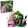 LEGO Wicked Elphaba and Glinda Figures, Imaginative Building Kit for Kids with Buildable Characters Dolls and Broom, Gift for Girls, Boys, Teens and Fans from 10 Years 75682