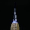 Briksmax Led Lighting Kit for Architecture Empire State Building - Compatible with Lego 21046 Building Blocks Model- Not Include The Lego Set