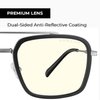 GUNNAR - Stark Industries Edition Premium Gaming and Computer Glasses - Blocks 35% Blue Light - Clear Tint