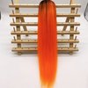 Leticia Ombre Orange Braiding Hair Pre Stretched Braids Kanekalon Braiding Hair Extensions