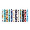 48 Pcs Slap Bracelets for Kids Pirate Party Favors Toys Slap Bracelets Bulk Snap Bracelet for Boys Birthday Party Supplies Classroom Prizes Exchanging Gifts Christmas Easter Halloween Holiday Gifts