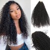 Y WIGS Kinky Curly Tape In Hair Extensions Human Hair 40pcs 100g Remy Hair Real Human Hair Tape In Extensions 16inch