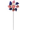 The Dreidel Company USA Flag Pinwheel, Stars and Stripes, Patriotic, Party Decorations (6-Pack)