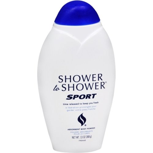 SHOWER TO SHOWER Body Powder, Sport 13 oz
