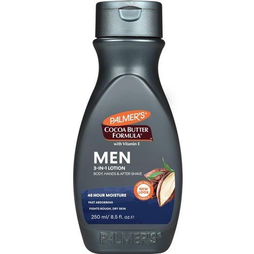 Palmer's Cocoa Butter Formula Body and Face Lotion with Vitamin-E for Men, 8.5 Fluid Ounce (Pack of 2)