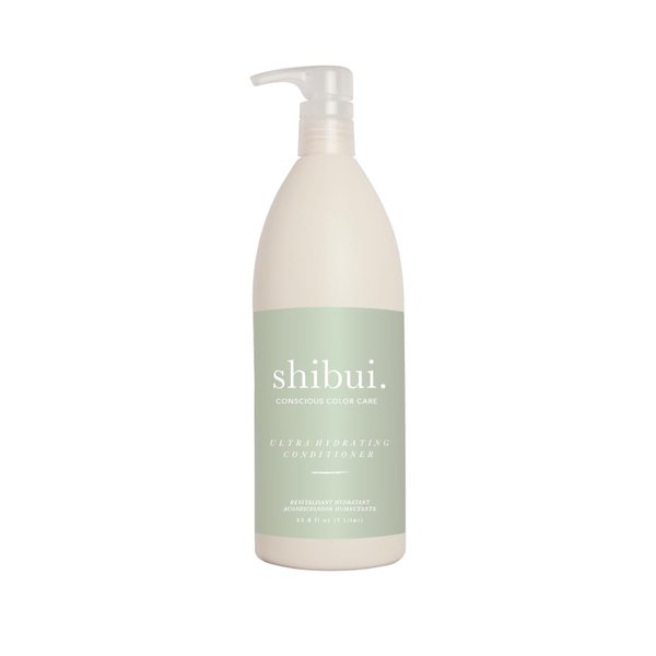 Shibui Conscious Color Care Ultra Hydrating Conditioner with Shea & Hyluronic Acid - Silicone Free - for Healthy and Clean Hair - for Medium to Coarse Hair, 33.8 Fl Oz